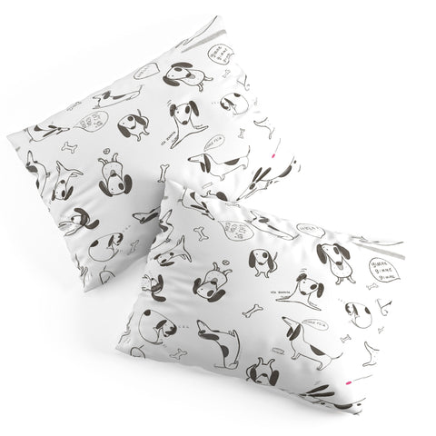 Isa Zapata Doxie Pillow Shams