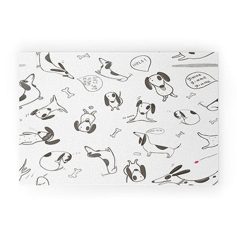 Isa Zapata Doxie Welcome Mat