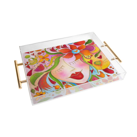 Isa Zapata Free at last Acrylic Tray