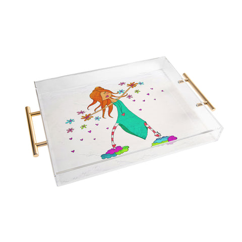 Isa Zapata Je veux Acrylic Tray