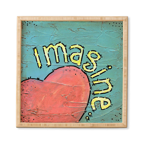 Isa Zapata Lennon Framed Wall Art