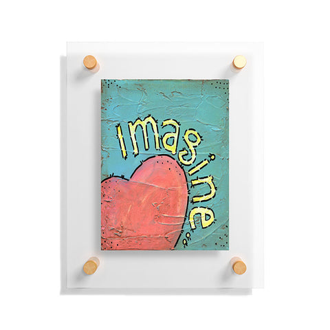 Isa Zapata Lennon Floating Acrylic Print