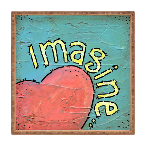 Isa Zapata Lennon Square Tray