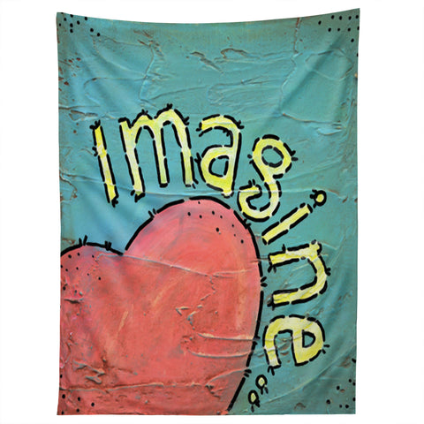 Isa Zapata Lennon Tapestry