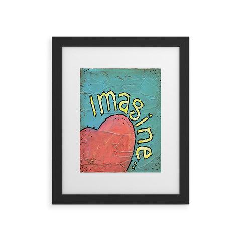 Isa Zapata Lennon Framed Art Print