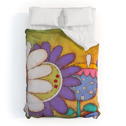 Isa Zapata Living Our Dream Duvet Cover