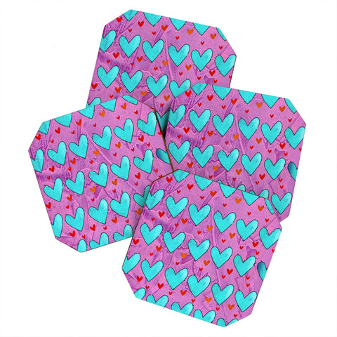 Isa Zapata Love Butterfly Coaster Set