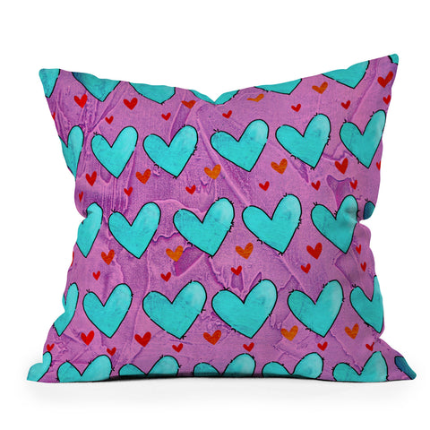 Isa Zapata Love Butterfly Outdoor Throw Pillow