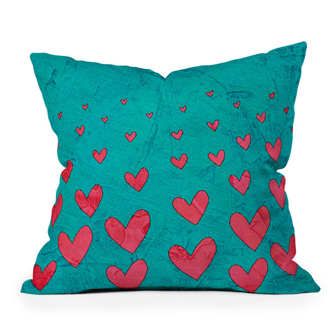 Isa Zapata Love Is In The Air 1 Outdoor Throw Pillow