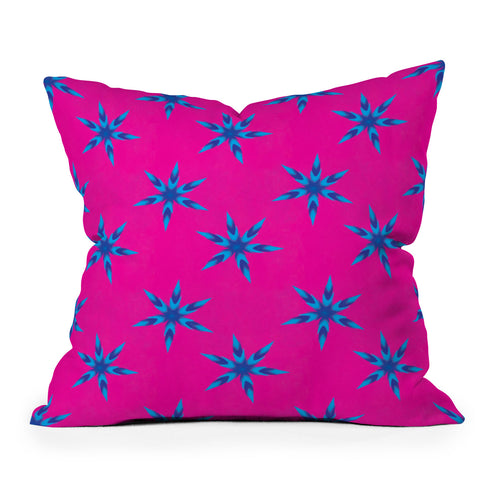 Isa Zapata Stars From Gaia Outdoor Throw Pillow