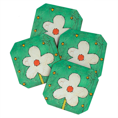 Isa Zapata The Flower Coaster Set