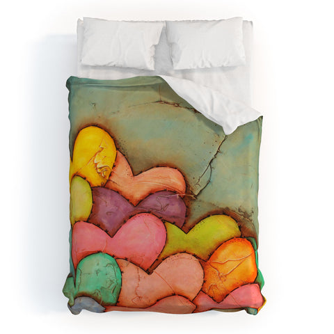 Isa Zapata Tolerance Duvet Cover