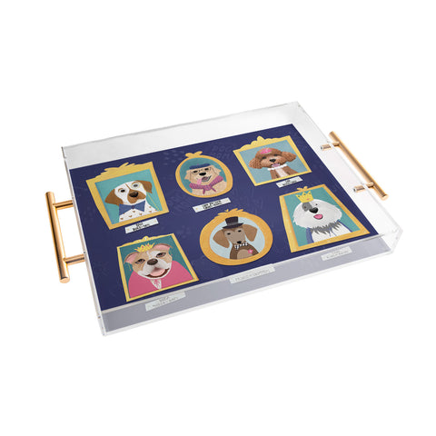 Isa Zapata True Royals Acrylic Tray