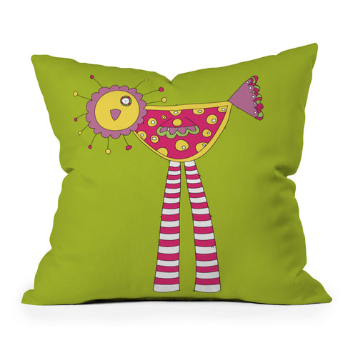 Isa Zapata Trukas Charlie Outdoor Throw Pillow