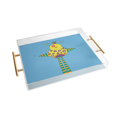 Isa Zapata Trukas James Acrylic Tray