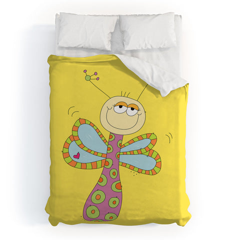 Isa Zapata Trukas Libertad Duvet Cover