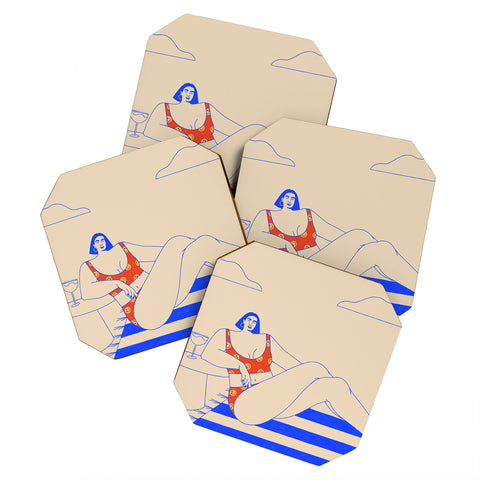 isabelahumphrey I Need a Drink Coaster Set