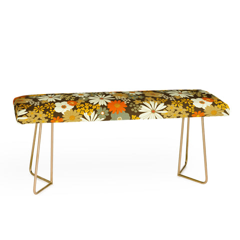 Iveta Abolina 70s Florals Bench