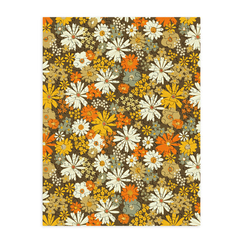 Iveta Abolina 70s Florals Puzzle