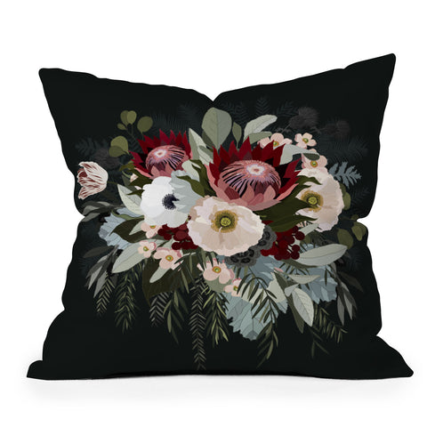 Iveta Abolina Adeline Moon Outdoor Throw Pillow