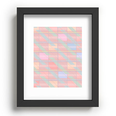 Iveta Abolina Aida Peach Recessed Framing Rectangle