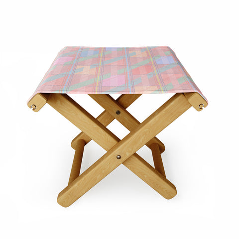 Iveta Abolina Aida Peach Folding Stool