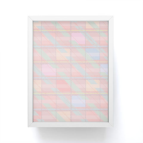 Iveta Abolina Aida Peach Framed Mini Art Print