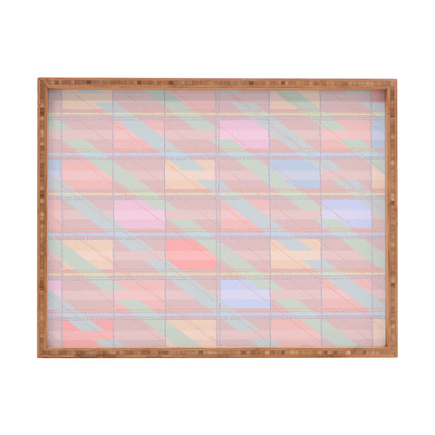 Iveta Abolina Aida Peach Rectangular Tray