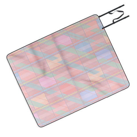 Iveta Abolina Aida Peach Picnic Blanket