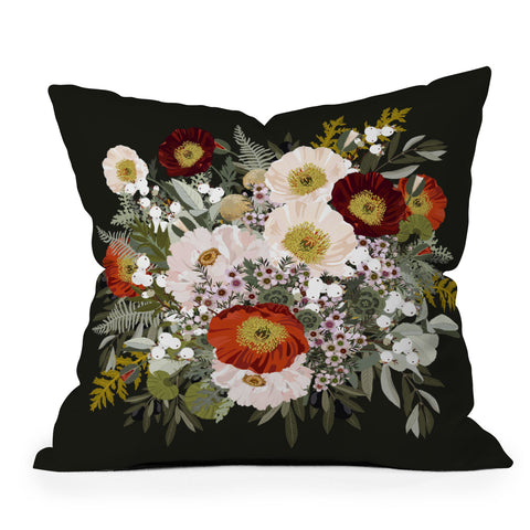 Iveta Abolina Alejandra Outdoor Throw Pillow