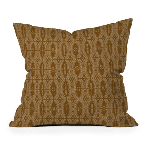 Iveta Abolina Alfonso Rust Outdoor Throw Pillow