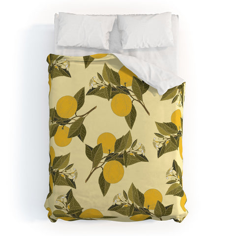 Iveta Abolina Alodie Lemons Duvet Cover