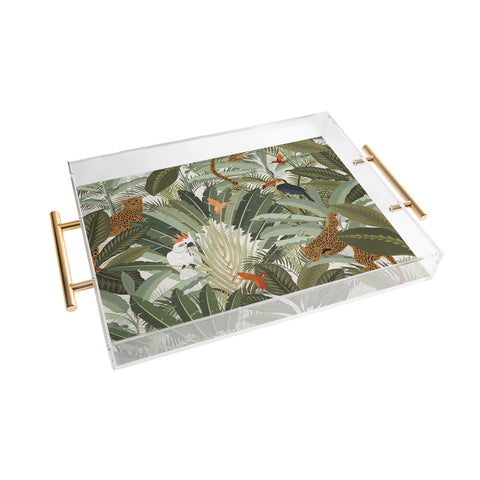 Iveta Abolina Amazon Palm Acrylic Tray