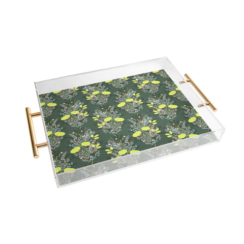 Iveta Abolina Amelia Garden Acrylic Tray