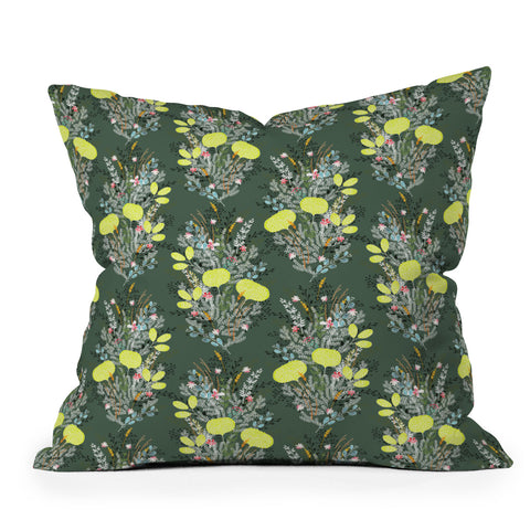 Iveta Abolina Amelia Garden Outdoor Throw Pillow