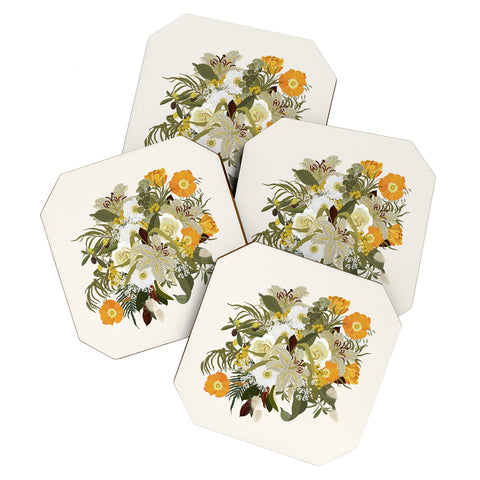Iveta Abolina Annalise Cream Coaster Set