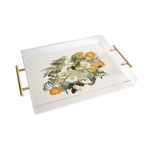 Iveta Abolina Annalise Cream Acrylic Tray