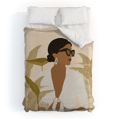 Iveta Abolina Arrian Flower Girl Duvet Cover