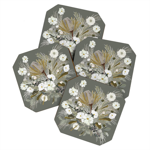 Iveta Abolina Aspen Sage Coaster Set