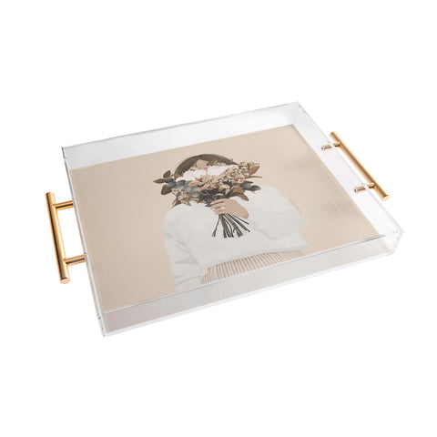 Iveta Abolina Audrielle Cream Acrylic Tray