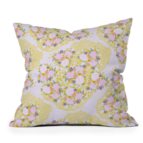 Iveta Abolina Babette Garden Outdoor Throw Pillow