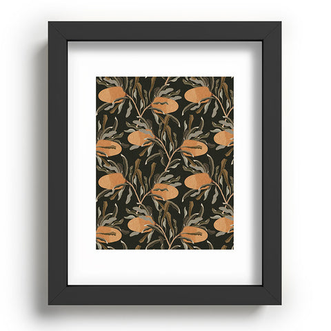Iveta Abolina Banksia Brown Recessed Framing Rectangle