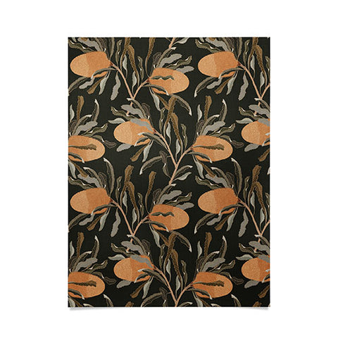Iveta Abolina Banksia Brown Poster