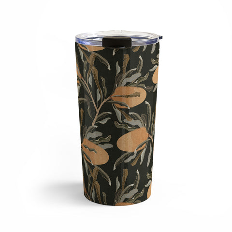 Iveta Abolina Banksia Brown Travel Mug