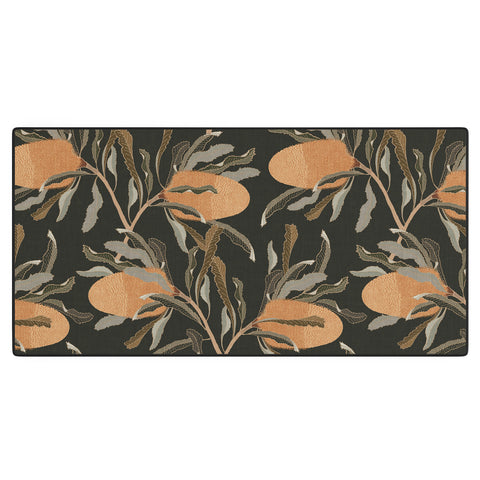Iveta Abolina Banksia Brown Desk Mat