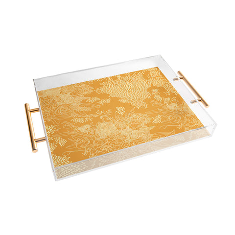 Iveta Abolina Bardot Tangerine Acrylic Tray