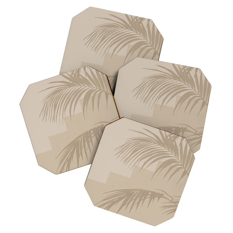 Iveta Abolina Beach Day Beige I Coaster Set