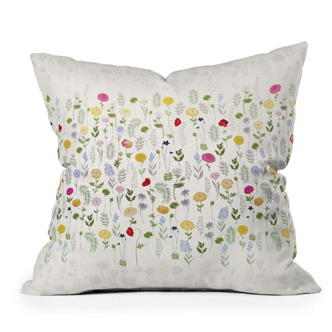 Iveta Abolina Bella Anne Outdoor Throw Pillow