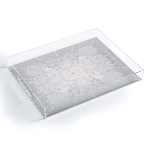 Iveta Abolina Bermuda Rose Acrylic Tray