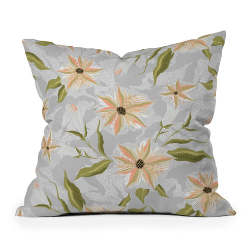 Iveta Abolina Bertadene Garden II Outdoor Throw Pillow